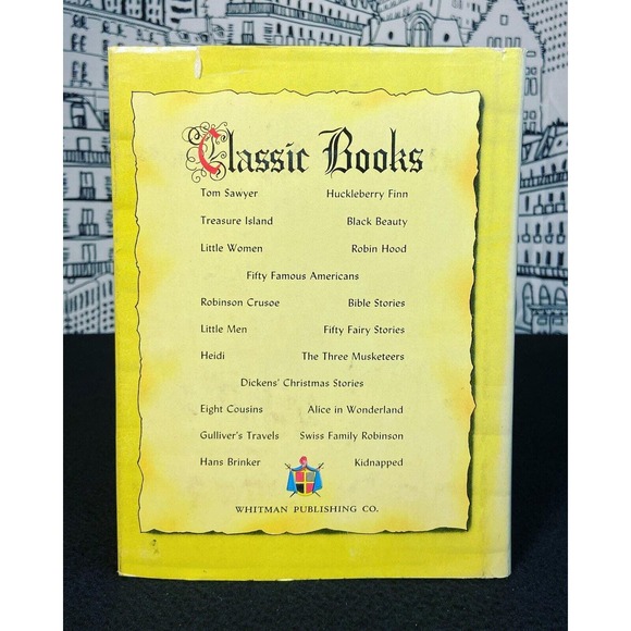 Robinson Crusoe by Daniel Defoe - Vintage Undated, Whitman Publishing Co. W/ DJ - Picture 4 of 16